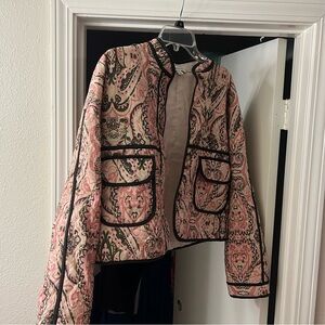 Elegant Paisley Women's Jacket